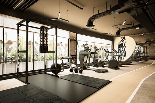 Gym amenity image at Astra South