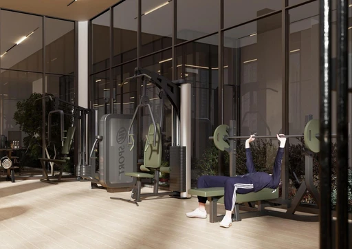 Gym amenity image at I'Sola Bella