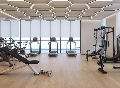 Gym amenity image at Whitecliffs Residences