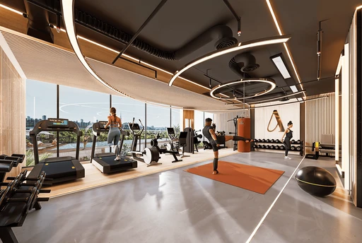 Gym amenity image at Bonds Avenue
