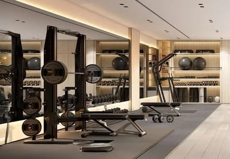 Gym amenity image at Luzora Residence