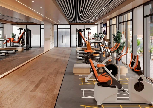 Gym amenity image at Stamn Nautis Residences