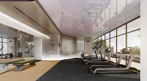 Gym amenity image at Tomorrow 166