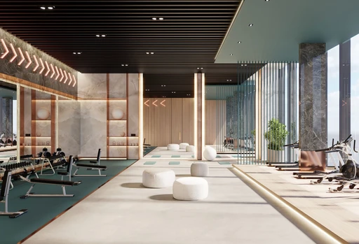 Gym amenity image at Ocean Crest