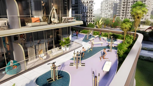 Gym amenity image at Celesto 2