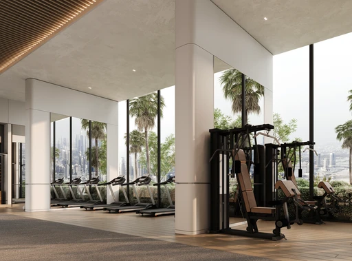 Gym amenity image at Binghatti Vintage