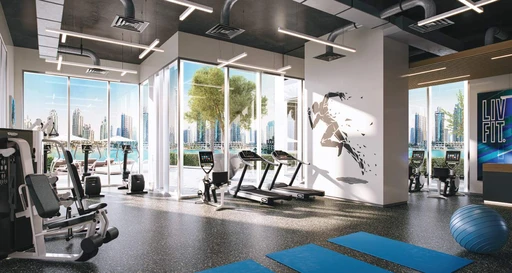 Gym amenity image at LIV Marina
