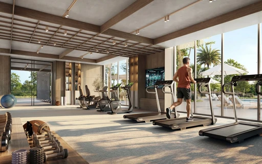 Gym amenity image at Ovelle The Valley