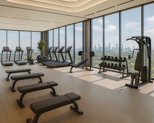 Gym amenity image at Wadi Hills