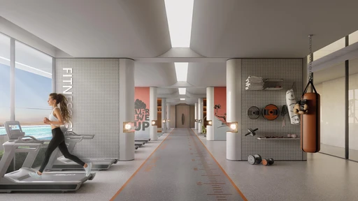 Gym amenity image at Yigo 26