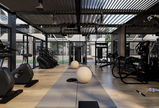 Gym amenity image at Peace Avenue