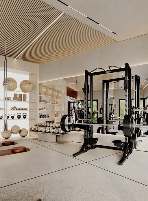 Gym amenity image at J-Haus Residence