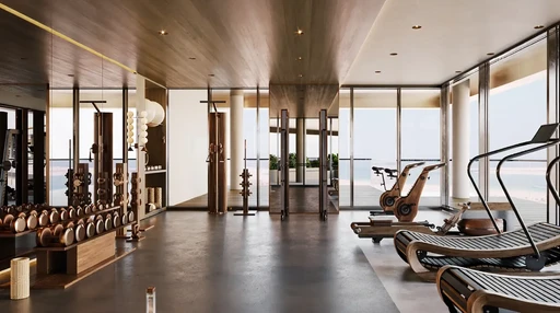 Gym amenity image at Cheval Residences