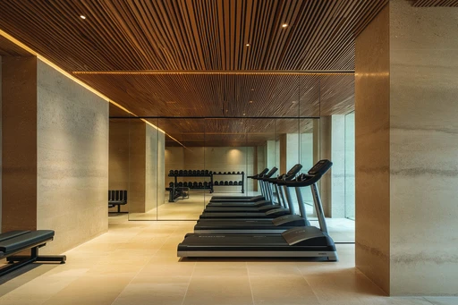 Gym & Health Club amenity image at Guzel Towers