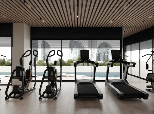 Gym Studio amenity image at Marea Residences