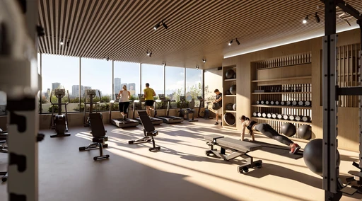 Gym & Yoga amenity image at The Weave – Al Ghurair