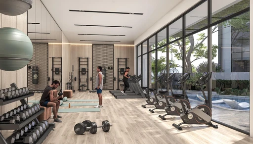Gymnasium amenity image at Verdana VIII