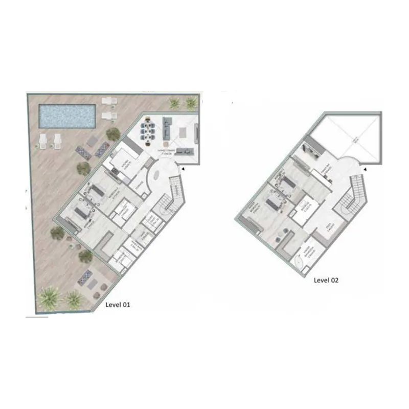 Al Habtoor Group Habtoor Grand Residences floor plan