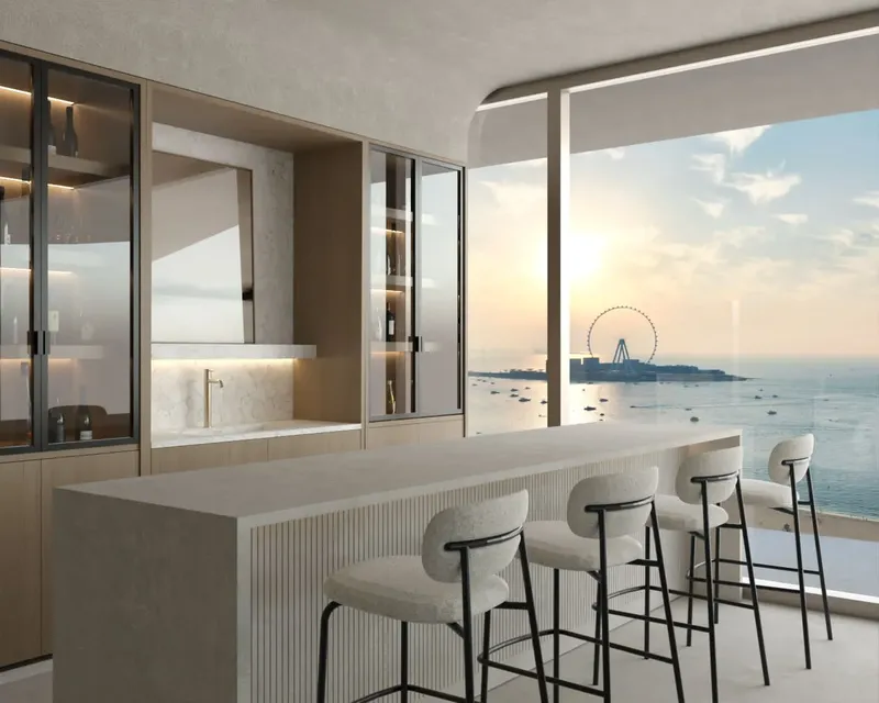 Interior at Habtoor Grand Residences in Jumeirah Beach Residence (JBR) Dubai