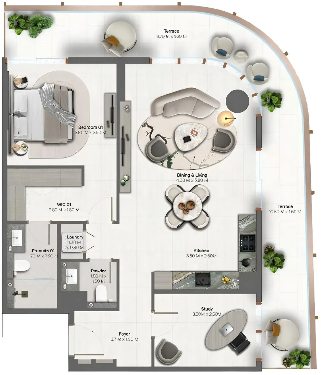 Beyond Developments Hado by Beyond floor plan