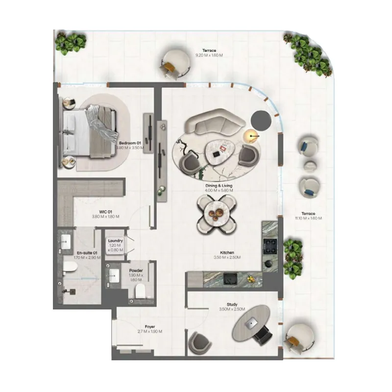 Beyond Developments Hado by Beyond floor plan