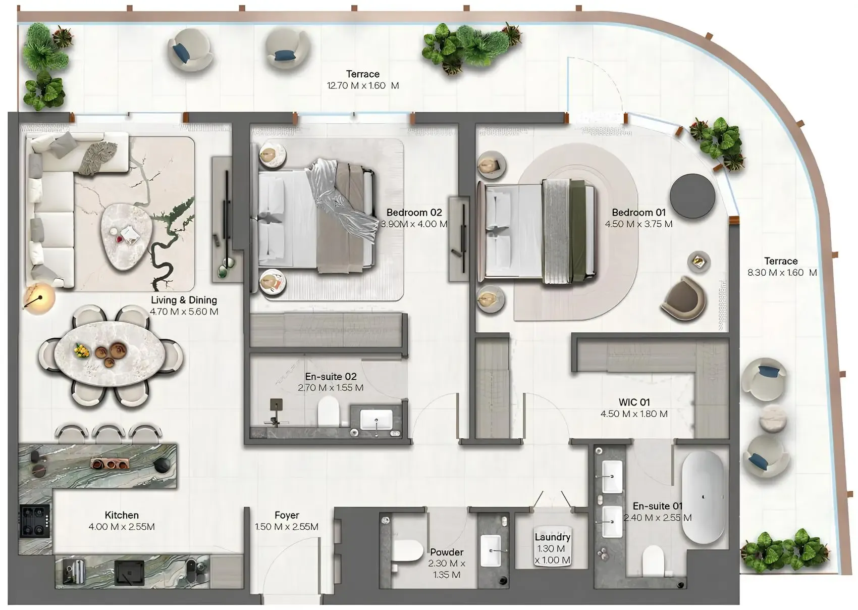 Beyond Developments Hado by Beyond floor plan