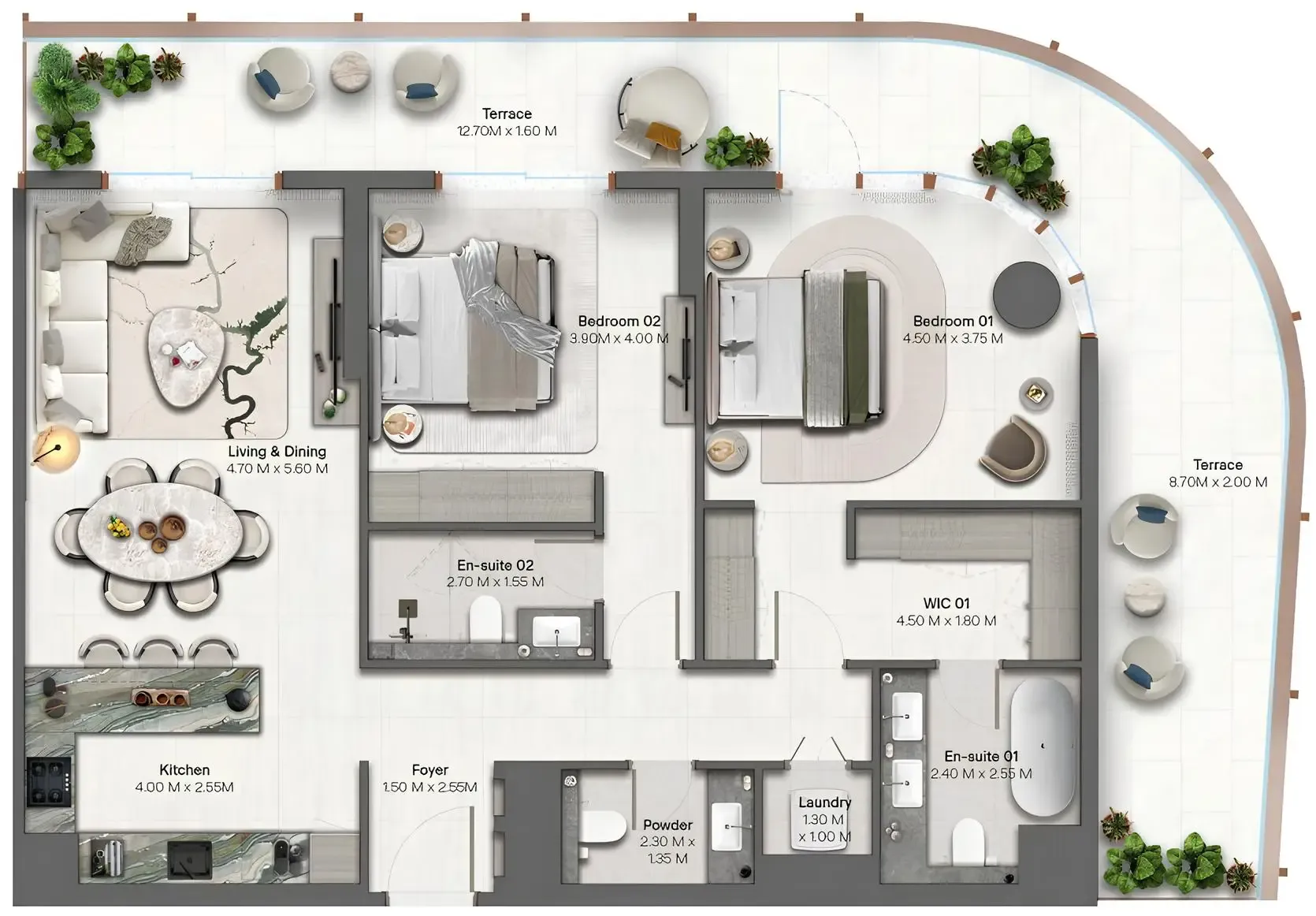 Beyond Developments Hado by Beyond floor plan