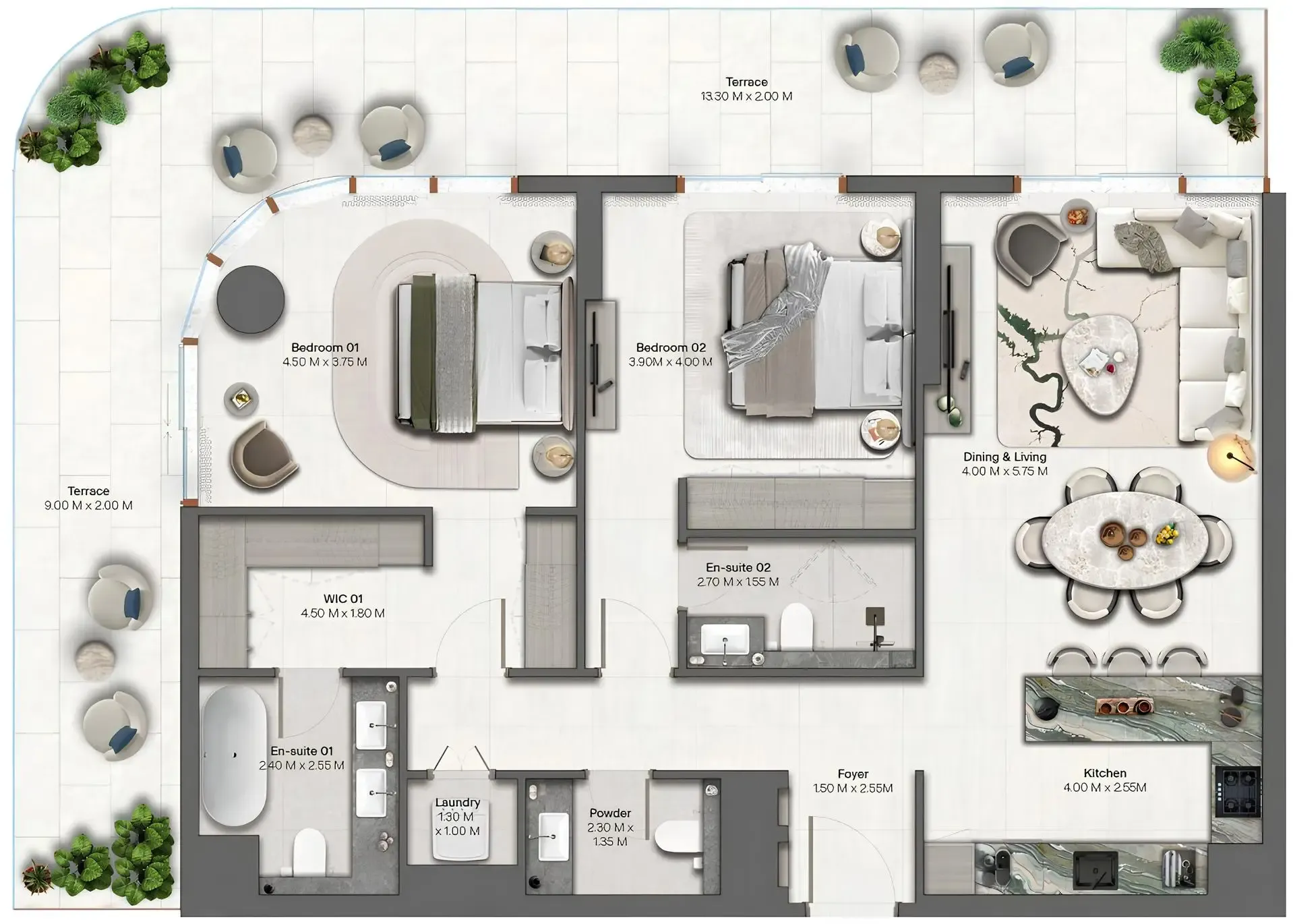 Beyond Developments Hado by Beyond floor plan