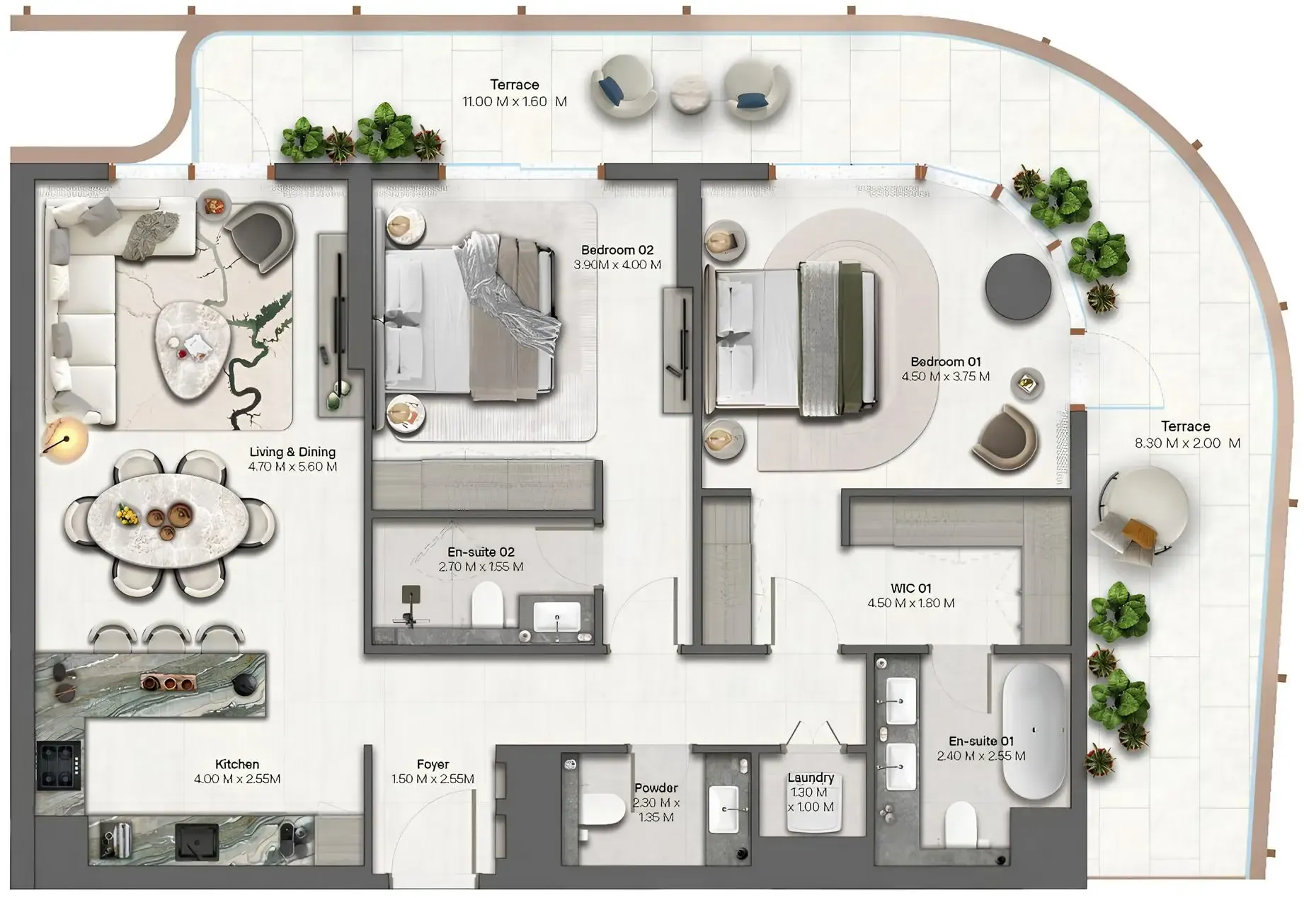 Beyond Developments Hado by Beyond floor plan