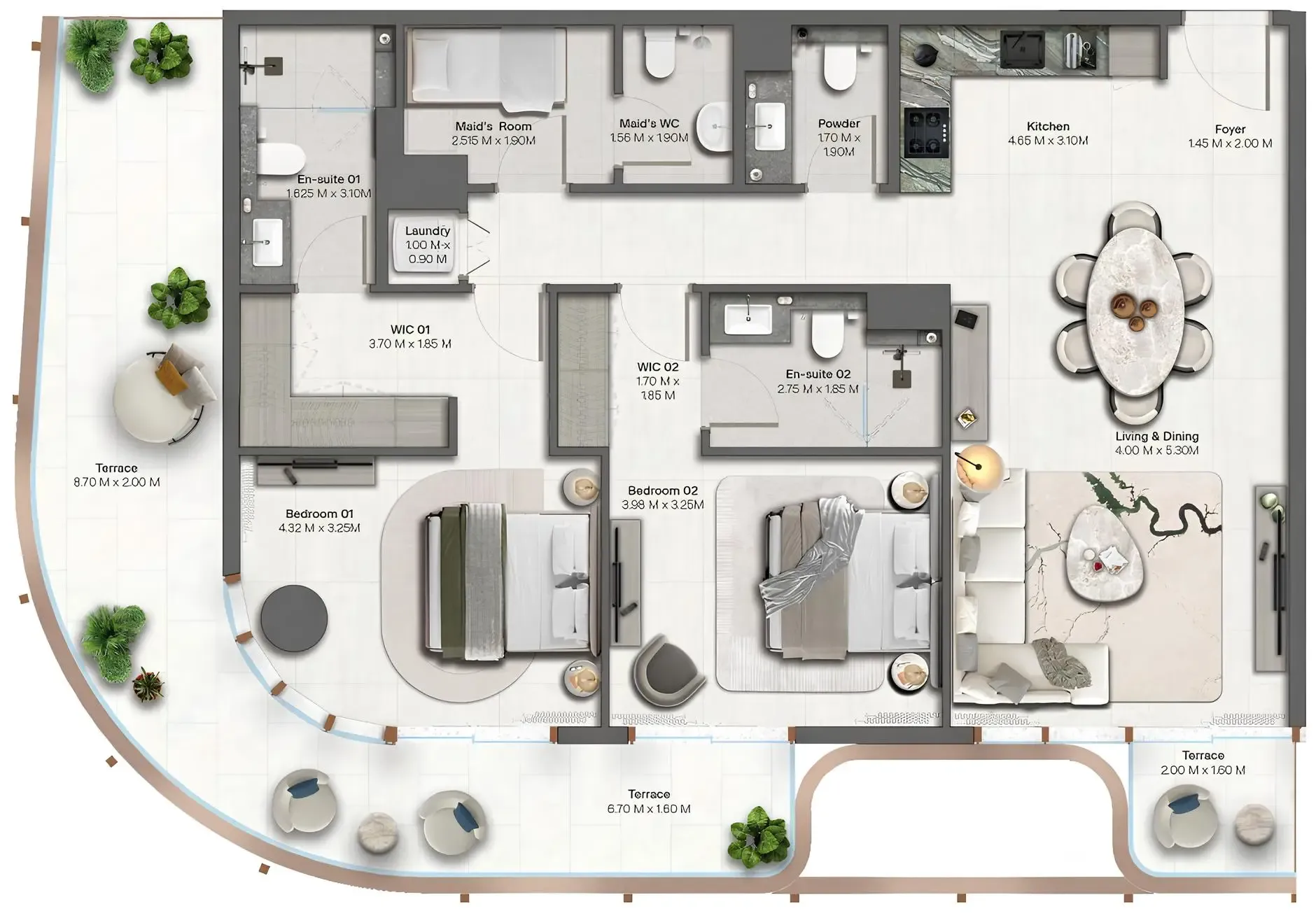 Beyond Developments Hado by Beyond floor plan