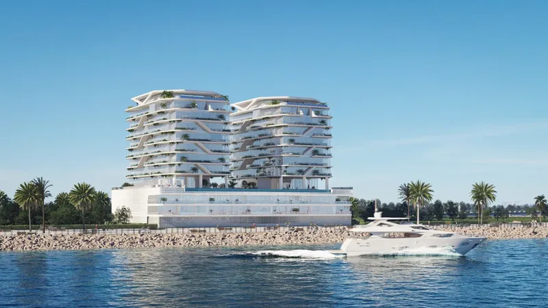 Exterior at Hatimi Residences in Dubai Islands Dubai