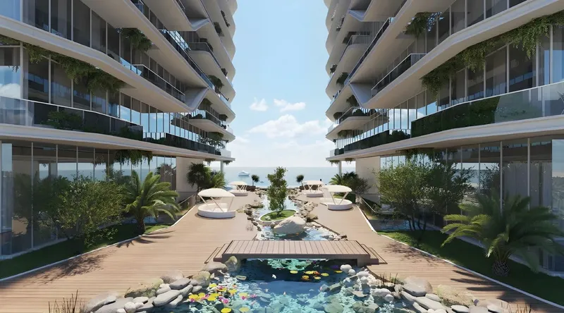 Exterior at Hatimi Residences in Dubai Islands Dubai