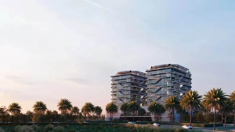 Exterior at Hatimi Residences in Dubai Islands Dubai