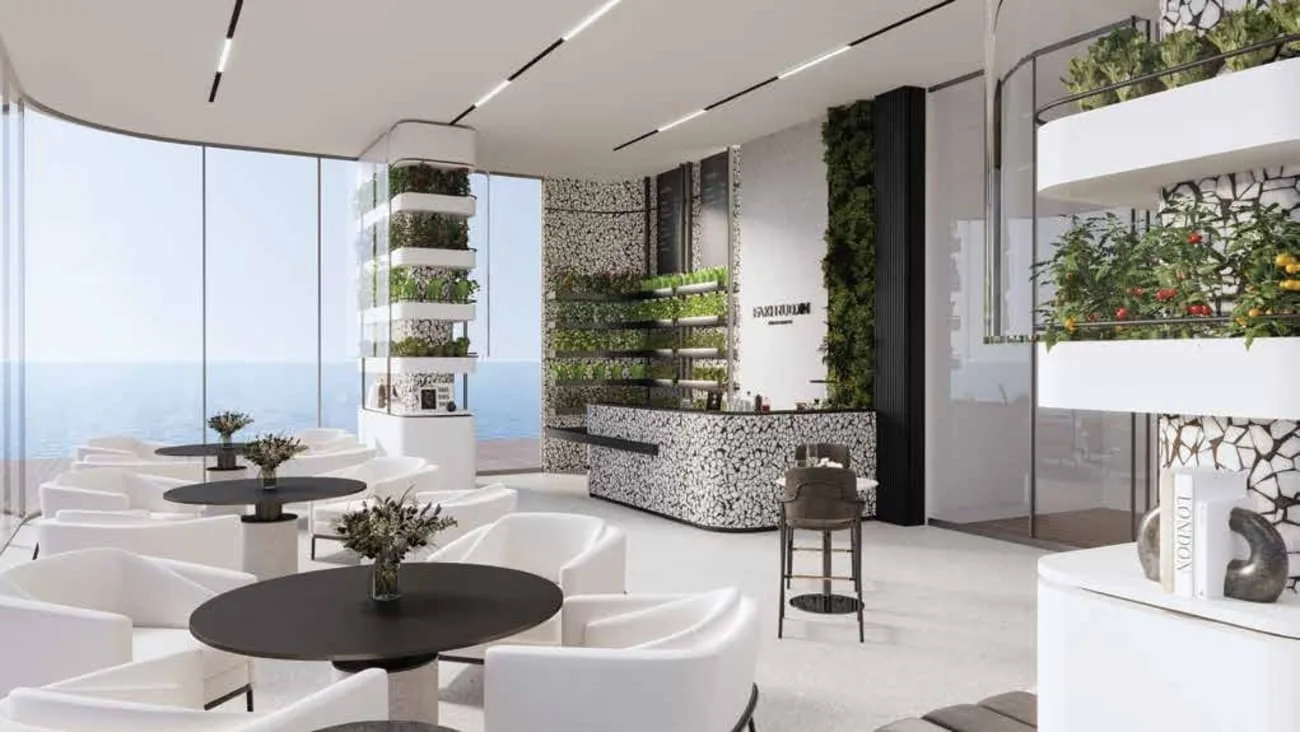 Fakhruddin Properties Development Hatimi Residences Lobby