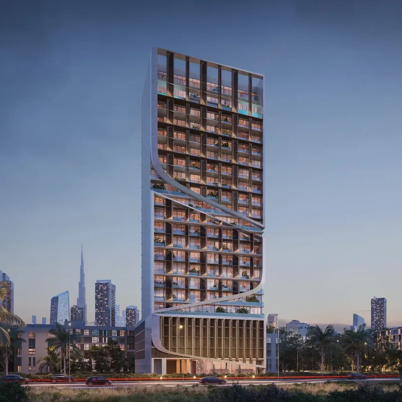 Exterior at Havelock Heights in JVC (Jumeirah Village Circle) Dubai