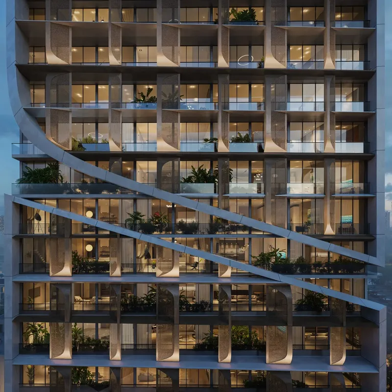 Exterior at Havelock Heights in JVC (Jumeirah Village Circle) Dubai