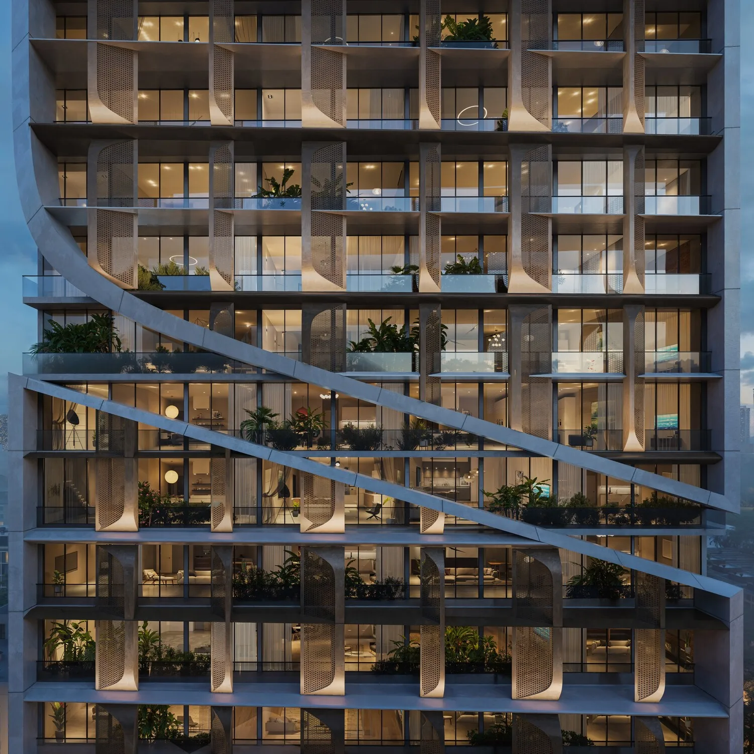 Exterior at Havelock Heights in JVC (Jumeirah Village Circle) Dubai