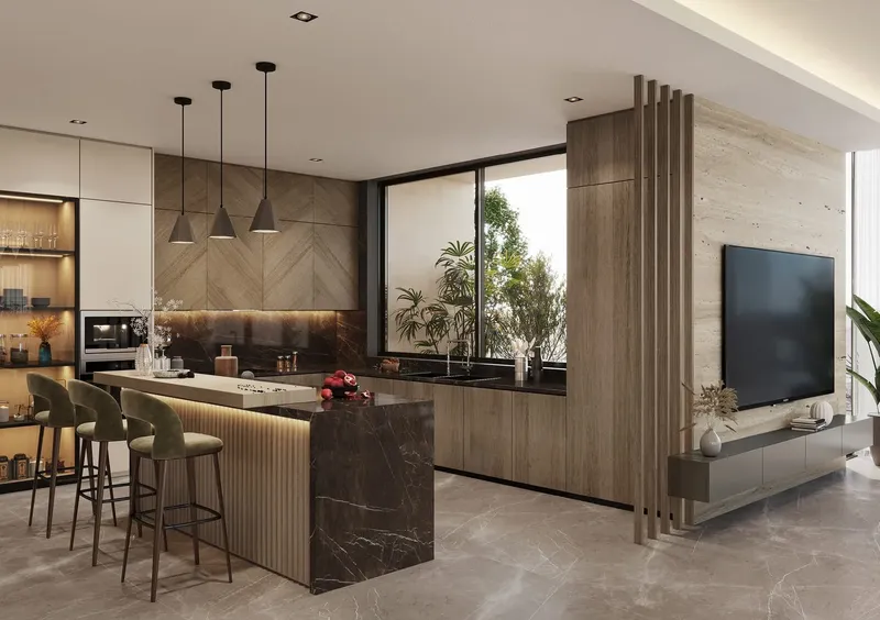 Interior at Haven Living in Dubai Islands Dubai