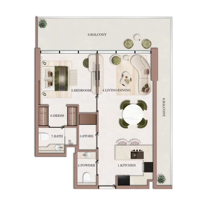 ALA Developments Havencia floor plan