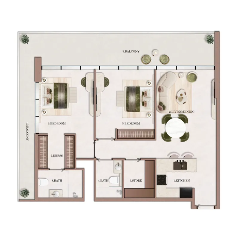 ALA Developments Havencia floor plan