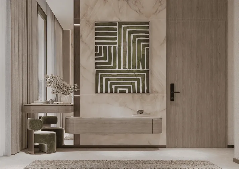 Interior at Havencia in Dubai Land Residence Complex Dubai