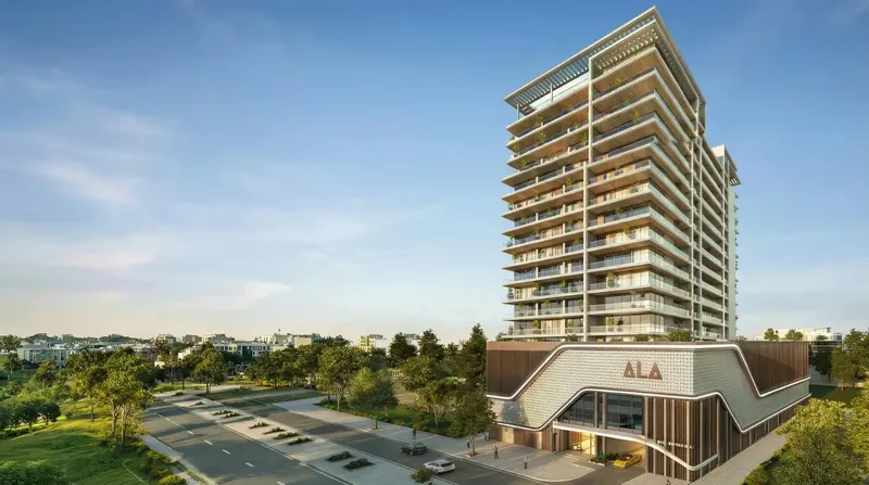 Exterior at Havencia in Dubai Land Residence Complex Dubai