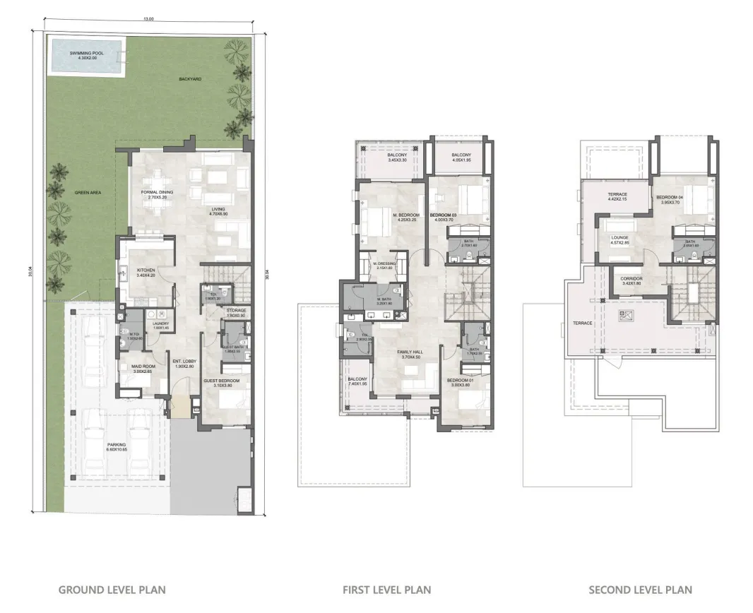 Dubai South Developers Hayat 6 floor plan