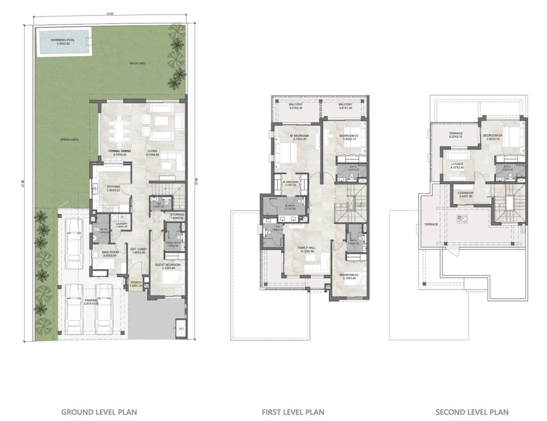 Dubai South Developers Hayat 6 floor plan