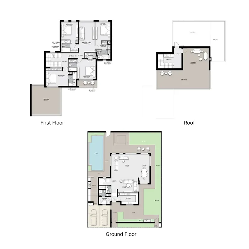 Alef Group Hayyan floor plan