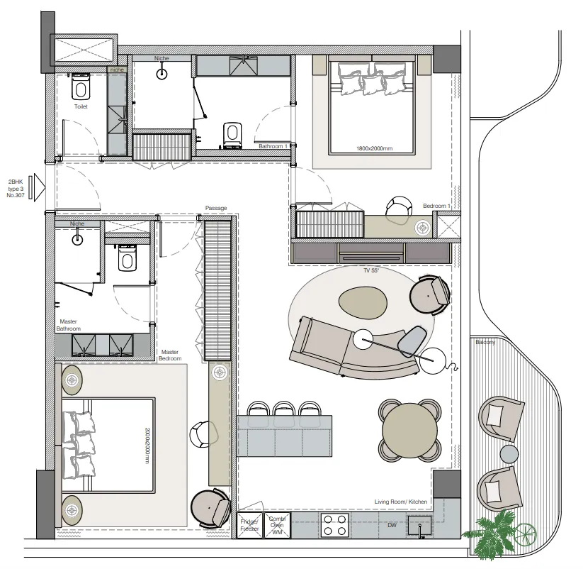 DHG Properties Helvetia Marine by DHG floor plan