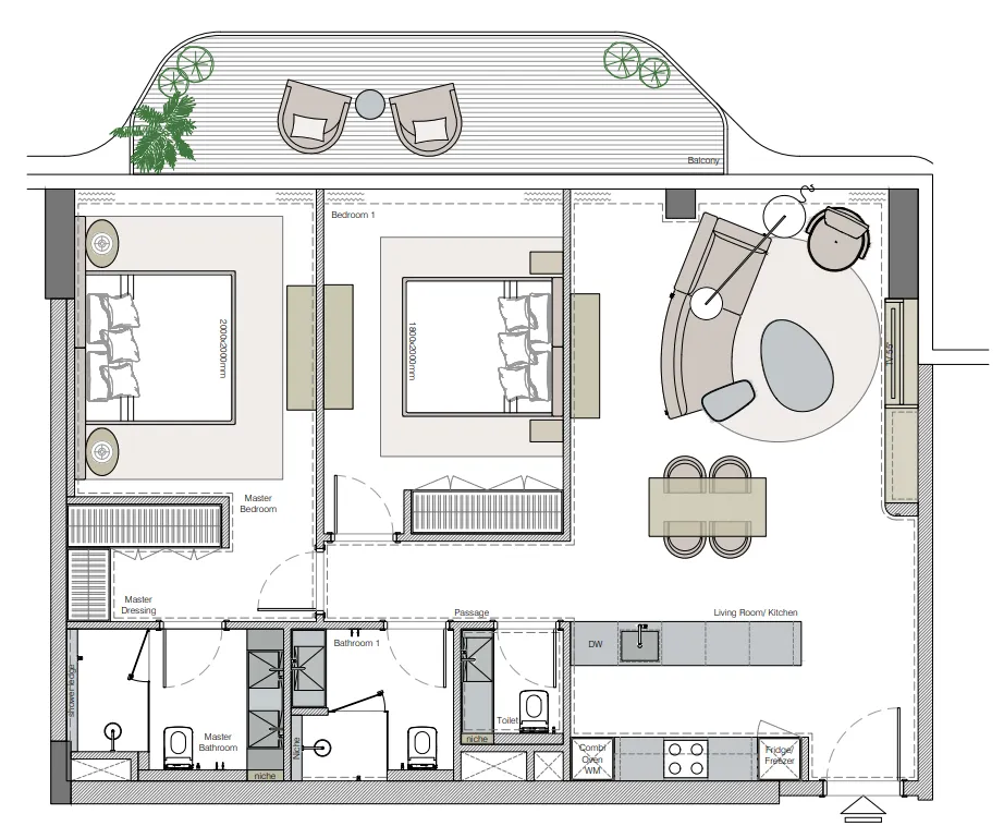 DHG Properties Helvetia Marine by DHG floor plan