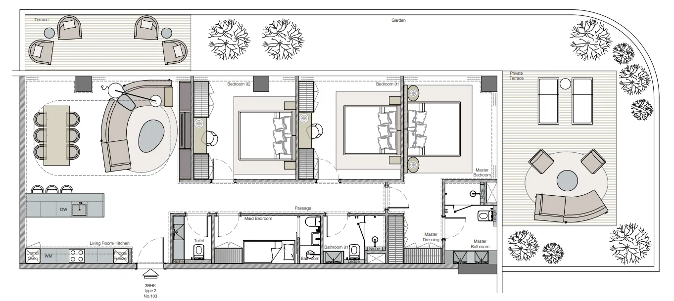 DHG Properties Helvetia Marine by DHG floor plan