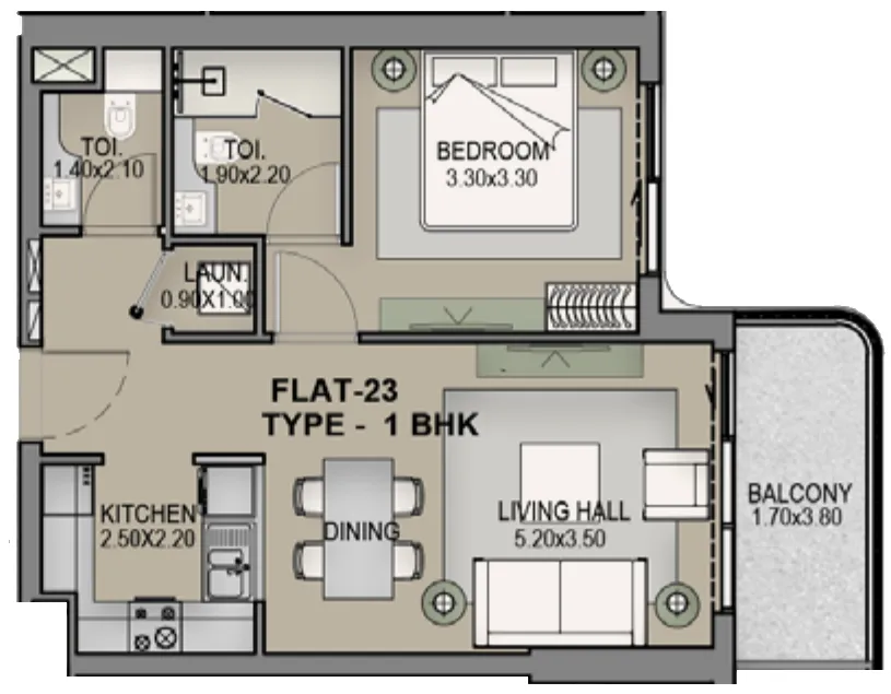 DHG Properties Helvetia Residences floor plan