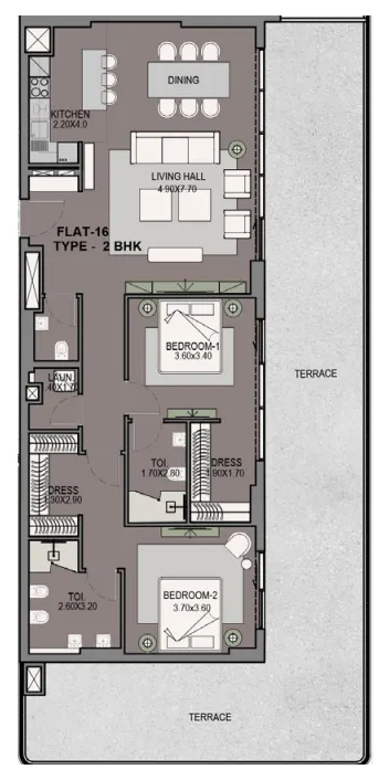 DHG Properties Helvetia Residences floor plan